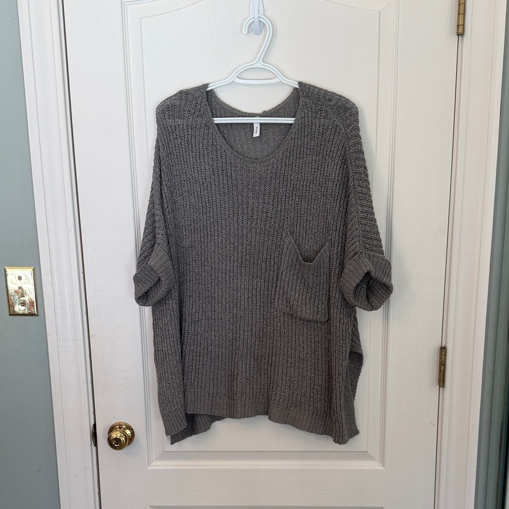 Wishlist Charcoal Knit Women's Sweater